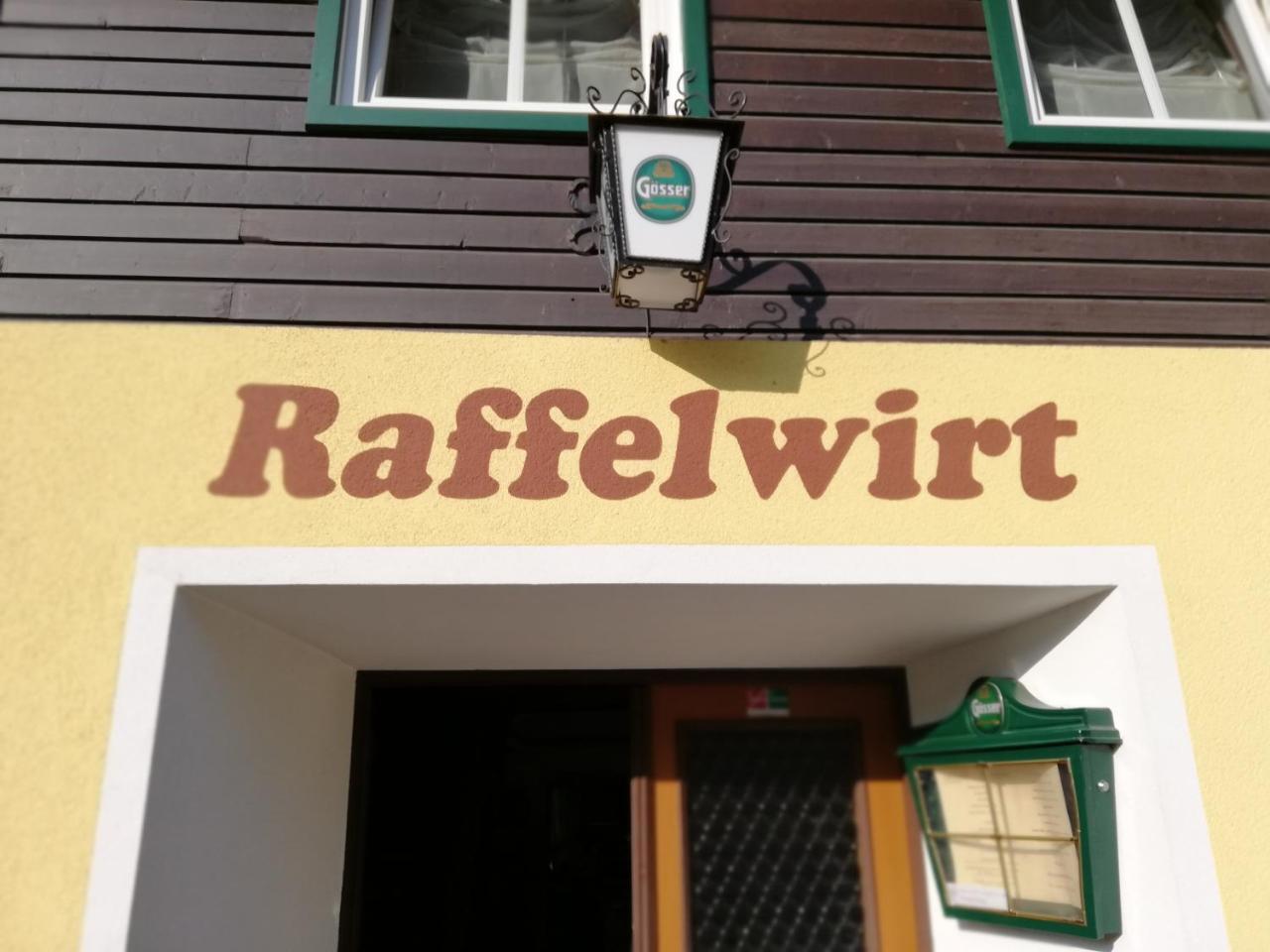 Raffelwirt Hotell Deutschgriffen Eksteriør bilde